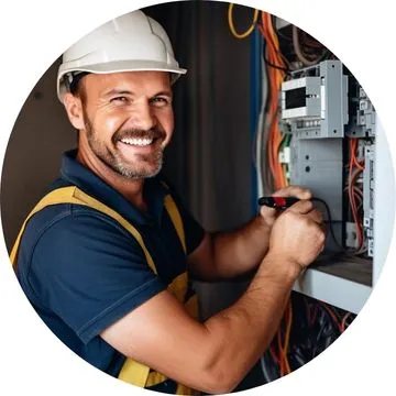 Eletricista comercial realizando atendimento emergencial com segurança e profissionalismo em São Paulo SP